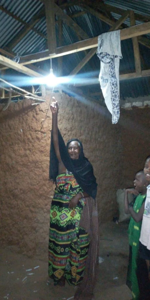 PAYGo rural electrification 100-500 Wp household solar across Kwale, Kilifi and Mombasa
